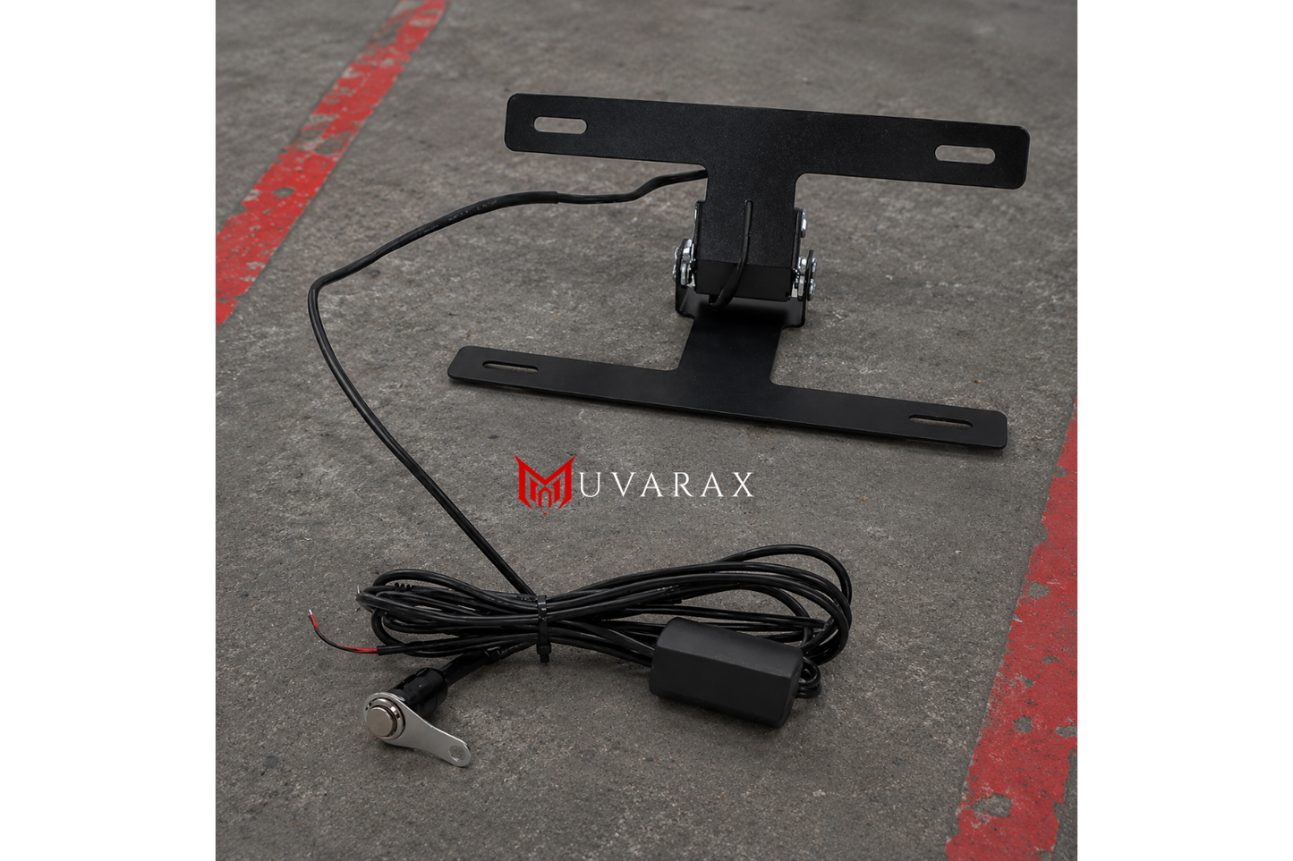 Portaplaca Retráctil Eléctrico para Moto — Oculta tu placa en 1 segundo